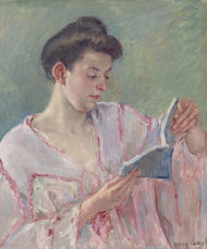 Woman Reading a Book