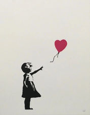 Girl With Balloon (Signed)