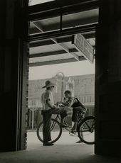 Barefoot Boys Gather Around the Post Office, D'Lo, Mississippi