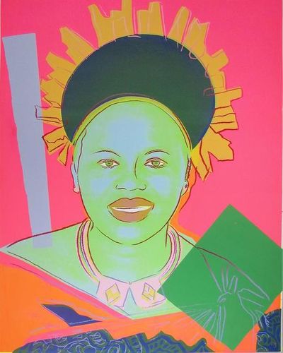 Andy Warhol, ‘Reigning Queens: Queen Ntombi Twala of Swaziland’, 1985