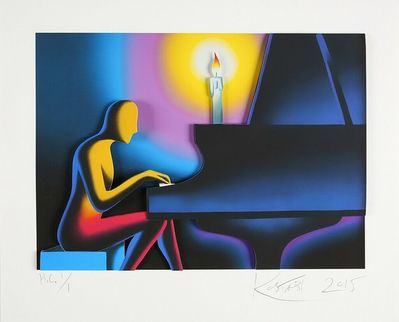 Mark Kostabi, ‘The Right Note’, 2015