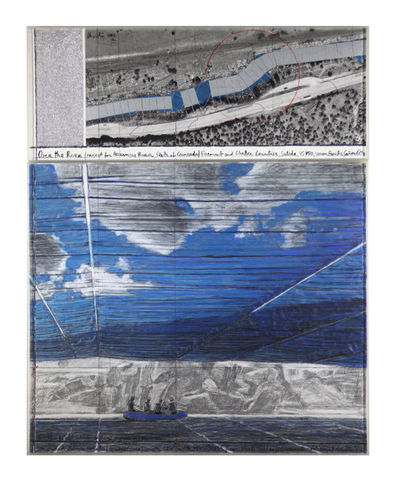 Christo, ‘Over the River, Project for the Arkansas River, State of Colorado’, 2006