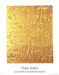 Yves Klein, ‘Gold Leaf on Panel’, 1995