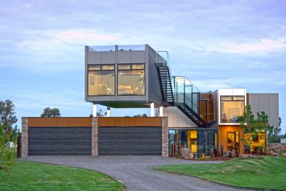 This incredible home is built entirely from shipping containers