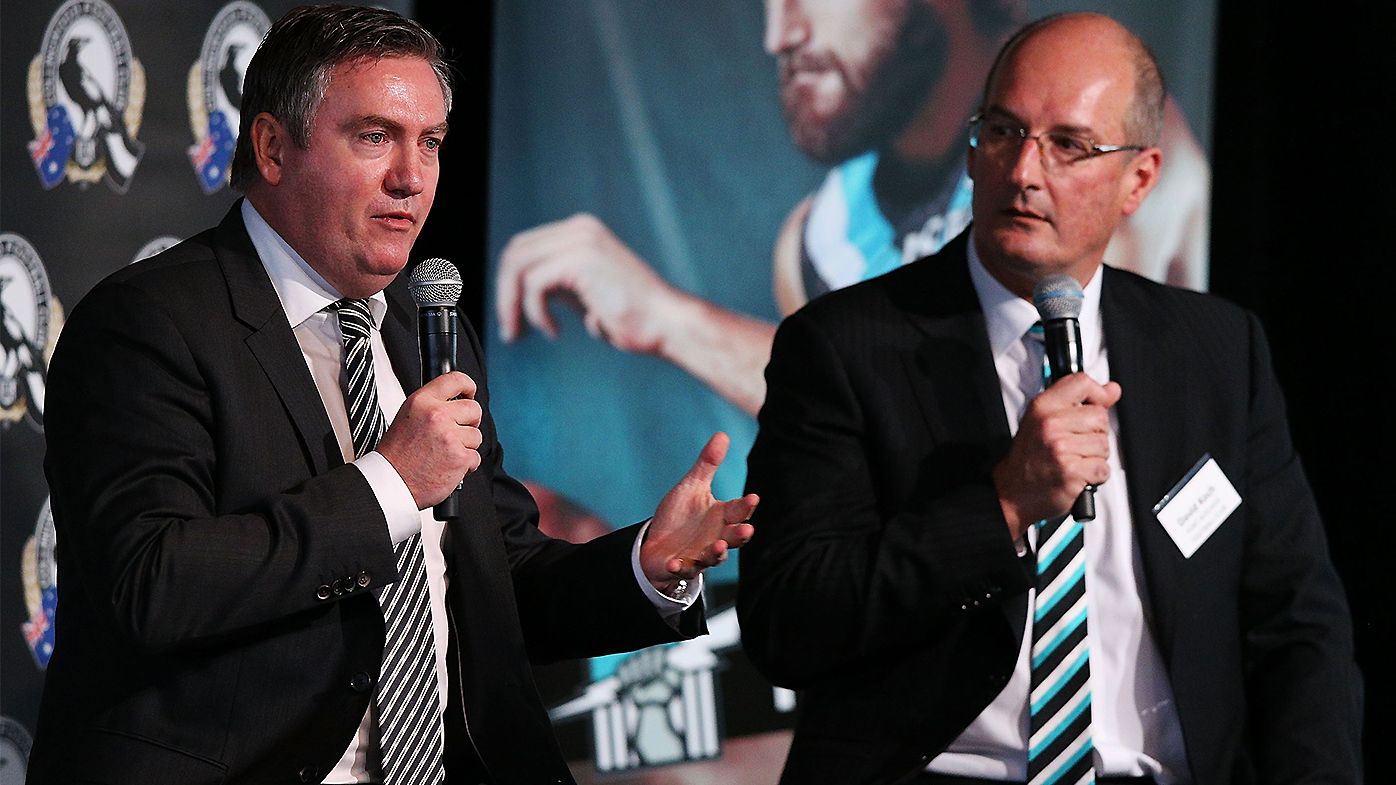 Eddie McGuire and David Koch