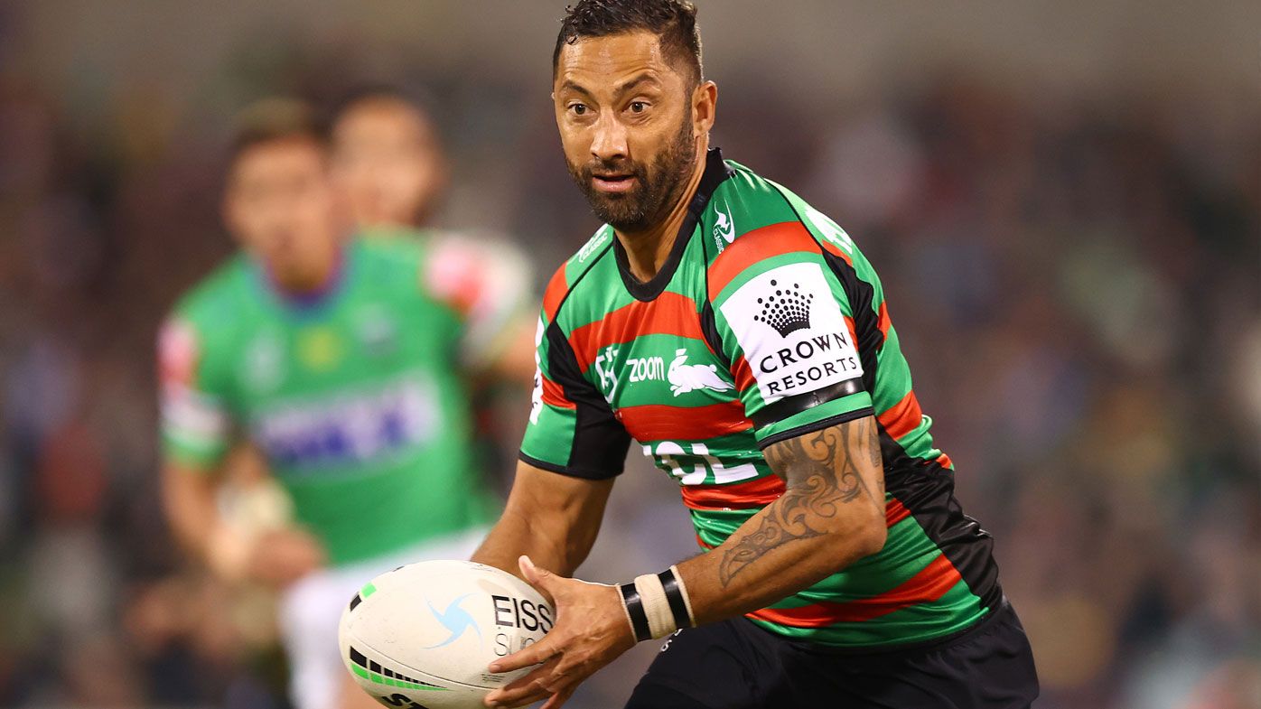 Benji Marshall stars for South Sydney over the Raiders. (Getty)