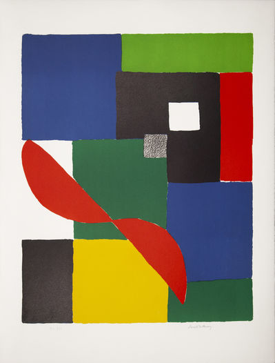 Sonia Delaunay, ‘Hèlice rouge’, ca. 1970