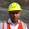 Sanjeev Gupta at the Whyalla Arrium mine.