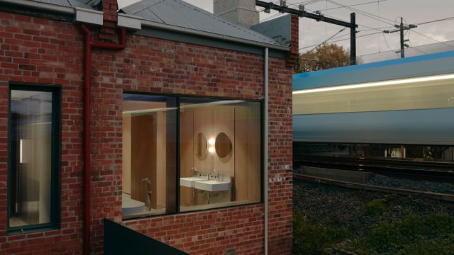 'Utterly public': Living in a house above a pub, train-spotting optional