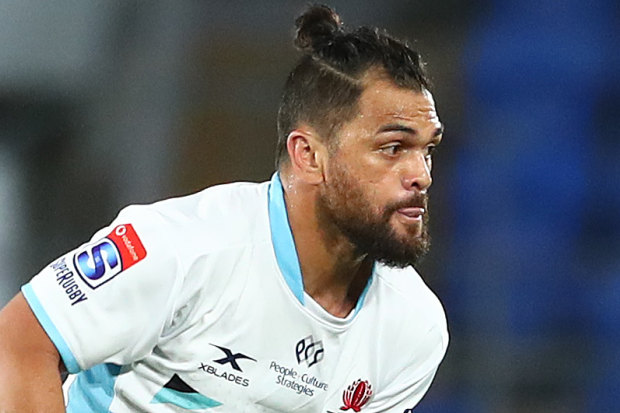 Touch and go: Karmichael Hunt is in a race against time to make the Waratahs' round nine clash with the Rebels on Saturday. 