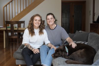 Love and the game: AFLW's Brianna Davey and Tilly Lucas-Rodd