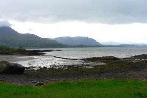 File - Loch Torridon in the Highlands of Scotland, where a a billion-year-old fossil has been found. According to scientists the microfossil could be significant in cellular evolution.