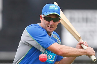 Michael Hussey has tested positive to the coronavirus while in India.