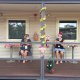 Returned Australian travellers at the Howard Springs quarantine facility over Christmas.