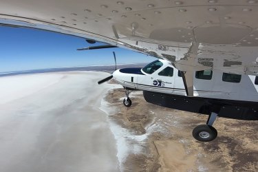 may8outback outback pubs australia ; text by Craig Tansley ; SUPPLIED via journalist ; credit: Outback by Air