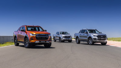 Drive Best Dual Cab Ute 2021 finalists group photo