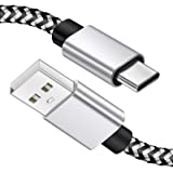 Type C Charger 10 ft, USB C Cable Fast Charger Compatible with Galaxy S10, Nylon Braided Long USB C Charger Cord for Samsung 