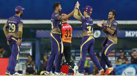 srh vs kkr, srh vs kkr ipl 2021, sunrisers hyderabad vs kolkata knight riders, KKR 100th ipl win, harbhajan singh kkr debut