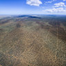 Seismic lines about 45 kilometres east of Broome. 