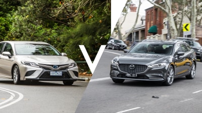 Toyota Camry Hybrid Ascent vs Mazda 6 Sport