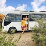 This couple converted a $15,000 bus into their first home