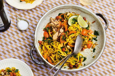 Eat the rainbow with these speedy, simple and crowd-pleasing plant-based dishes.