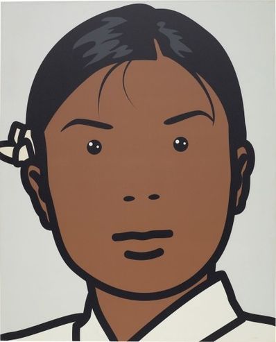 Julian Opie, ‘Ainu, Masseuse’, 2002