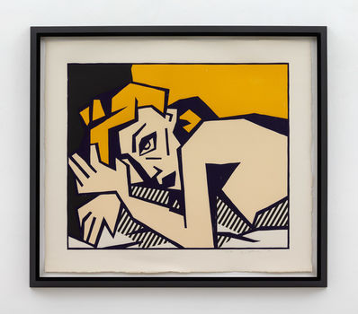 Roy Lichtenstein, ‘Reclining Nude’, 1980