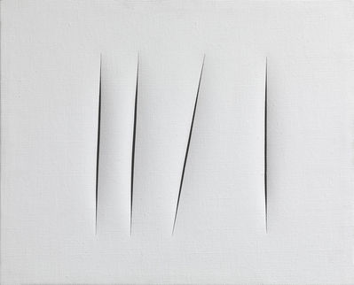 Lucio Fontana, ‘Concetto spaziale, Attese’, 1964 -1965