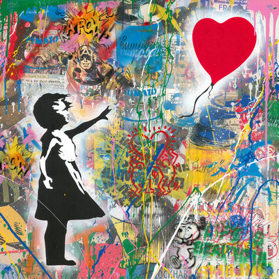 Mr. Brainwash, ‘Balloon Girl’, 2020