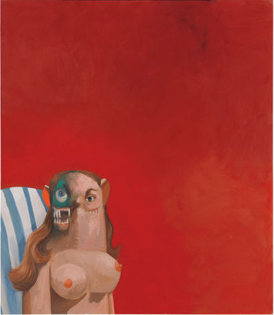 George Condo, ‘Rouge et verte composition’, 2006