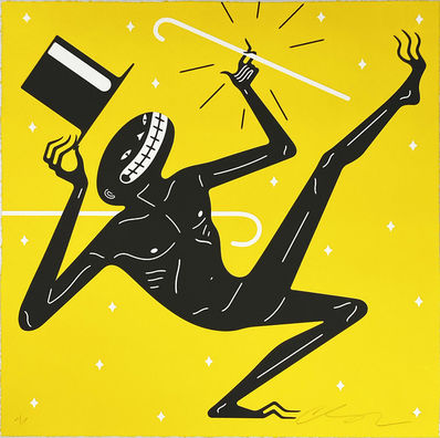 Cleon Peterson, ‘'Canceled' (yellow)’, 2021