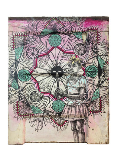 Swoon, ‘EDLINE 04’, 2015