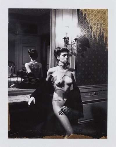Helmut Newton, ‘Jane Kirby, Paris.’, 1977