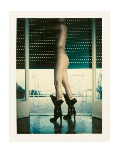 Helmut Newton, ‘ Yves Saint Laurent boots, Vogue Italia, Capri. ’, 1977