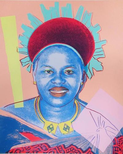 Andy Warhol, ‘Reigning Queens: Queen Ntombi Twala of Swaziland’, 1985