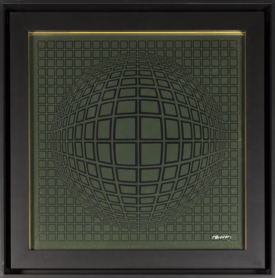 Victor Vasarely, ‘Vega - Gold’, 1970