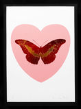 'I Love You' Butterfly, Pink/Red