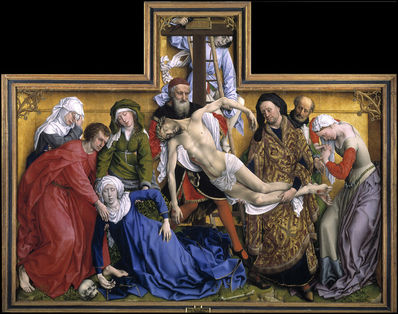 Rogier van der Weyden, ‘The Descent from the Cross’, 1435