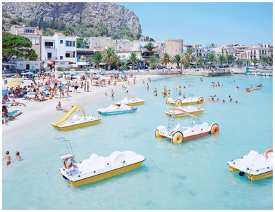 Massimo Vitali, ‘Mondello Paddle Boats’, 2007