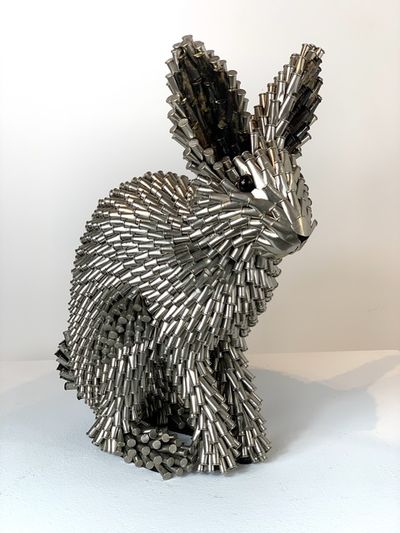 Federico Uribe, ‘Silver Rabbit’, 2021