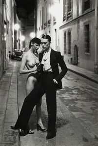 Helmut Newton, ‘Rue Aubriot, Paris 1975’, 1975