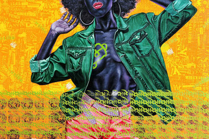 Solo Show "Afro Seduction" - Anjel (Boris Anje)