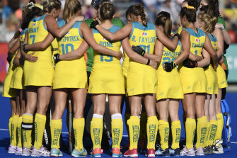 The Hockeyroos.