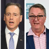 Brad Hazzard, Greg Hunt, Martin Foley