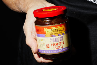 Tony Tan’s preferred brand of hoisin sauce, Lee Kum Kee.