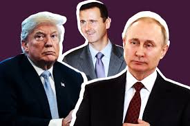 Trump Putin Assad