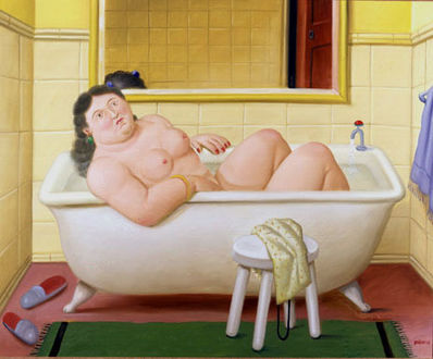 Fernando Botero, ‘La stanza da bagno’, 2003