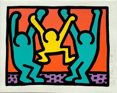 Keith Haring, ‘Pop Shop I,  (2)’, 1987