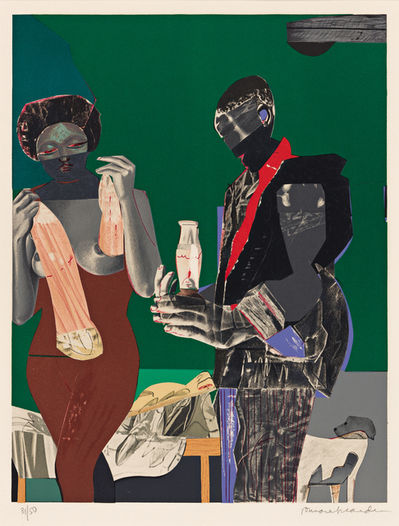 Romare Bearden, ‘Before The First Whistle (Early Morning)’, 1973